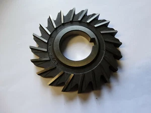 F&D HSS Straight Tooth Side Milling Cutter-3 1/2" Dia x 3/8" Wide x 1 1/4" Hole - Picture 1 of 4