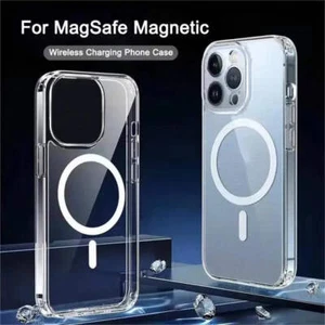 New Anti Drop For iPhone 15 14 13 12 11 Pro Max PC Material Non yellowing Magnet - Zdjęcie 1 z 30