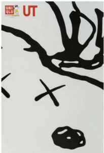 UNIQLO UT KAWS x PEANUTS SNOOPY POSTER XX SEALED NEW 100% AUTHENTIC - Picture 1 of 4