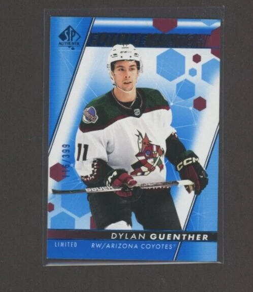 2022-23 SP Authentic Future Watch Limited Blue #143 Dylan Guenther 116/399 - Image 1 of 1
