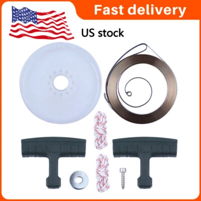 Para Husqvarna 372XP 385XP 372 385 390 371K Motosierra Arranque Polea Resorte Ajuste Foto 1 de 4