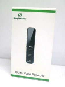 Simpler Items Digital Voice Recorder 8 GB - Picture 1 of 4