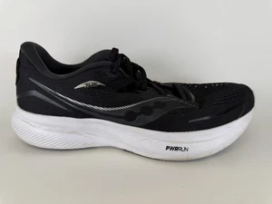 Saucony Men Ride 15 S20729-05 Black Running Shoes Sneakers Size 10 - Picture 1 of 12