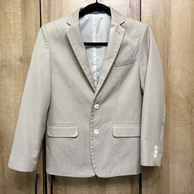 Abrigo deportivo blazer tostado para niños talla 14 Foto 1 de 4