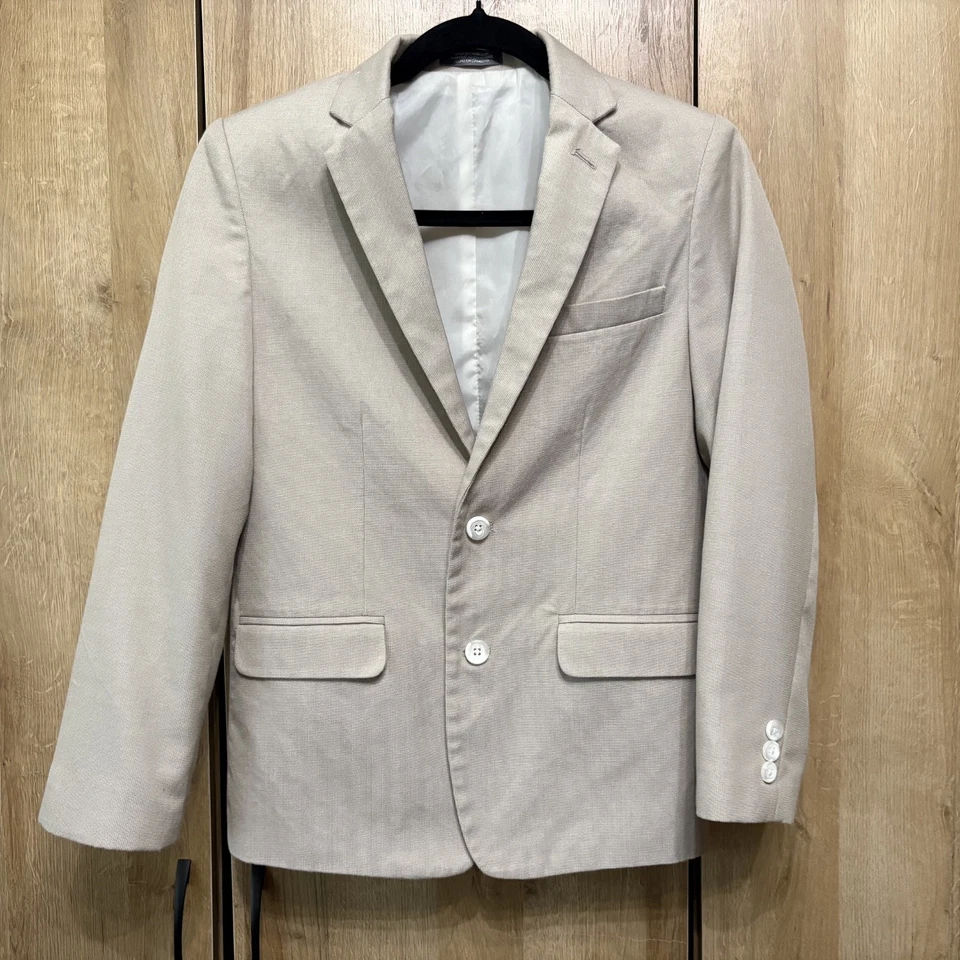 Для мальчиков желтовато-коричневый блейзер спортивное пальто размер 14 - Изображение 1 из 4