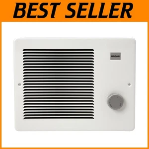 Electric Radiant Wall Heater with Front-Mount Thermostat - Perfect for Bathrooms - Picture 1 of 8