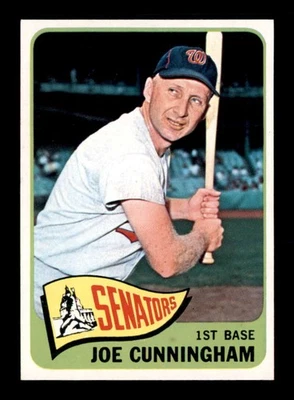 1965 Topps #496 Joe Cunningham   VG/VGEX X3570528 - Image 1 of 3