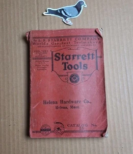 1924 STARRETT TOOLS Catalog No. 23 Helena Hardware Montana - Picture 1 of 13