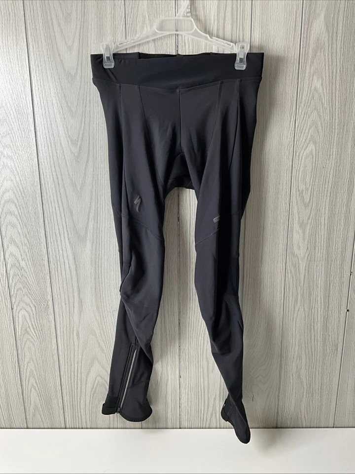 Pantalones de ciclismo con cremallera en el tobillo terminal negros ESPECIALIZADOS para mujer talla M Foto 1 de 4