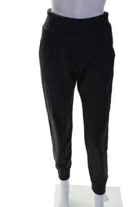 Theory Womens Wool Two Pocket High-Rise Tapered Maternity Pants Gray Size P - Picture 1 of 5