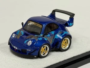 1/64 Little Egg Porsche 911 RWB in Blue Q-car MIX2 - Picture 1 of 6
