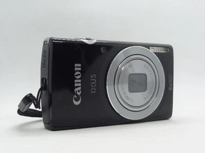 Canon IXUS 145 powershot 135 elph 16MP Digital Camera in black  - Image 1 of 4