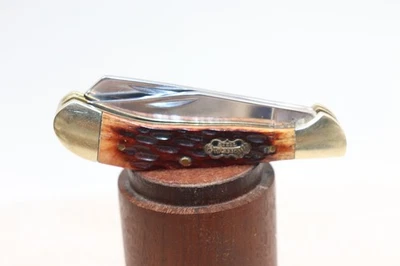 FROST CUTLERY Steel Warrior Copperhead 2-Blade Folding Pocket Knife - Image 1 of 4