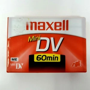 Maxell Mini DV video cassette, DVM6OSE, 60 minutes sp, 90 minutes lp - Picture 1 of 3