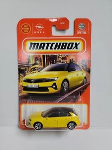Matchbox 2022 Opel Astra Yellow #87/100 New For 2024 - Picture 1 of 4