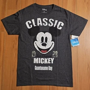 Disney Classic Mickey Mouse True Original 1928 Guantanamo Bay T-Shirt Small - Picture 1 of 6