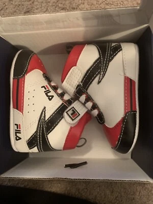 NEW Fila Kids Crib Pre-Walker Athletic Shoes for Baby & Toddler (5-8 months) - Image 1 of 2