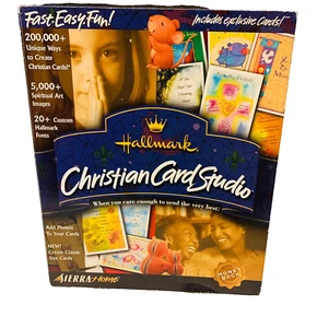 Sierra Home Hallmark Christian Card Studio PC CD Religious Bible Greeting Cards - Picture 1 of 6