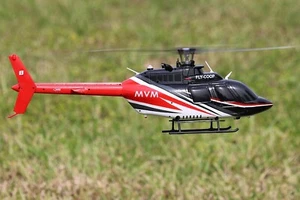 RC Helicopter Brushless RotorScale Bell 206 375mm Gyro Stabilized Helicopter RTF - Picture 1 of 6
