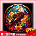 Full Embroidery Cottonthread 11CT Print Stain Glass Cross Stitch Eagle(ACC-1552)