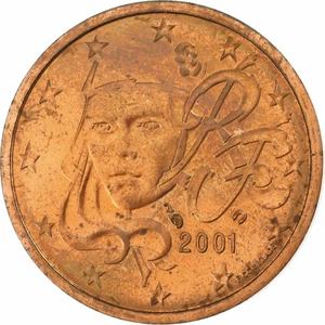 [#1273553] France, 2 Euro Cent, BU, 2001, MDP, Copper Plated Steel, AU, KM:1283 - Picture 1 of 2