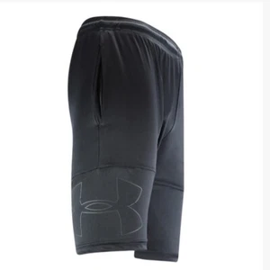 Pantalones Cortos Under Armour Para Hombre Logo Grande UA Tech Gris Carbón XL NUEVOS U2 - Imagen 1 de 3