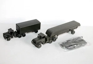 ROCO MINITANK HO Z-167 CAMION PORTE CONTAINER + Z-196 BARGE TRANSPORT US + Z-197 - Imagen 1 de 6