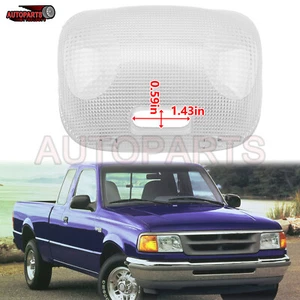 For 1996-2004 Ford Ranger Cab Pickup Interior Clear Overhead Dome Light Cover - Picture 1 of 14