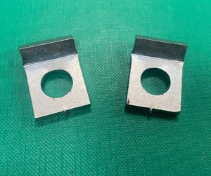 NEW Land Rover Series 1 2 2a 3 Axle Swivel Steering Lock Stop Plates x2 508175 - Picture 1 of 1