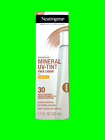 Neutrogena Purescreen+ Mineral UV Tint Face Liquid SPF30 Medium 1.1 oz EXP 07/24