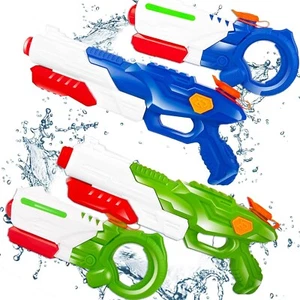 Serdios Water Guns for Kids Adults,4Pack Super Water Blaster Soaker Squirt Guns - Picture 1 of 7