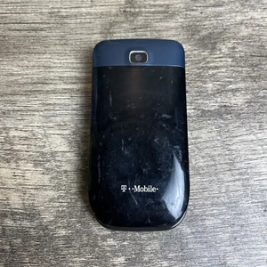 Alcatel OneTouch 768 T-Mobile Blue/Black Flip Phone ⚠️DOES NOT TURN ON⚠️ - Picture 1 of 6