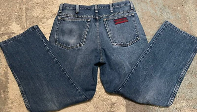 Men’s Wrangler 20X Medium Blue Jeans Size 33x26.5 , Twenty X Vintage  Read! - Image 1 of 4