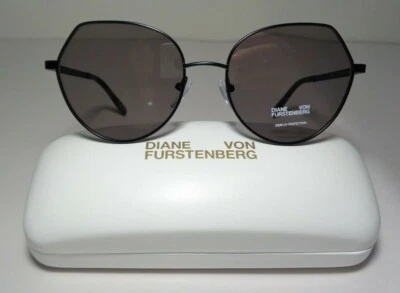 Diane von Furstenberg LORELAI Black New Women's Sunglasses - Image 1 of 4