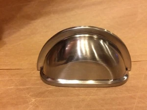 Schöner Tassenzieher 3" C bis C Satin Nickel Griff Tassengriffe - Bild 1 von 4