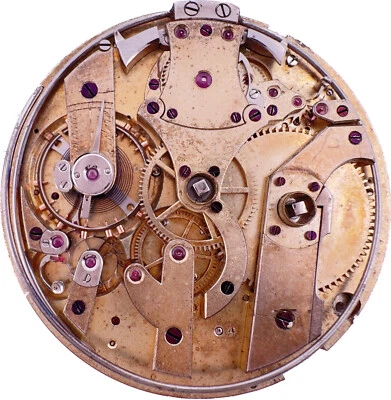 Antique Vacheron & Constantin Repeater Bezel / Key WindPocket Watch Movement - Image 1 of 2