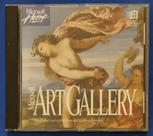 Microsoft Art Gallery National Gallery London PC Software (1993) - VGC - Rare - Picture 1 of 3