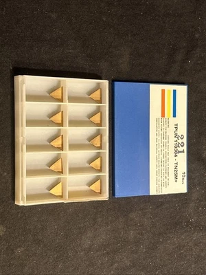 Cantidad. 10, Walter Valenite? Insertos de torneado de carburo TPUN 110304 TN25M.  TPU221 Foto 1 de 4