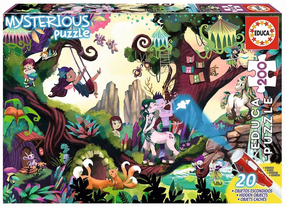 Educa 18612 Wunderwald 200 Teile Mysterious Puzzle NEU & OVP