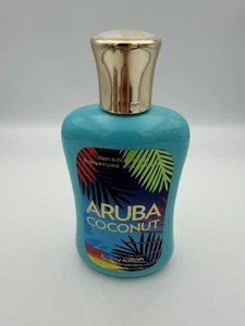 Bath & Body Works Aruba Kokosnuss Shea & Vitamin E Lotion 8oz eingestellt nicht mehr im Handel erhältlich - Bild 1 von 5