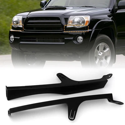 Left & Right Headlight Filler Trim Bumper Grille For 2005-2011 Toyota Tacoma Foto 1 de 2