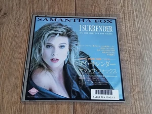 SAMANTHA FOX - I SURRENDER (TO THE SPIRIT OF THE NIGHT) 7" 1987 JAPAN JIVE EX - Picture 1 of 6