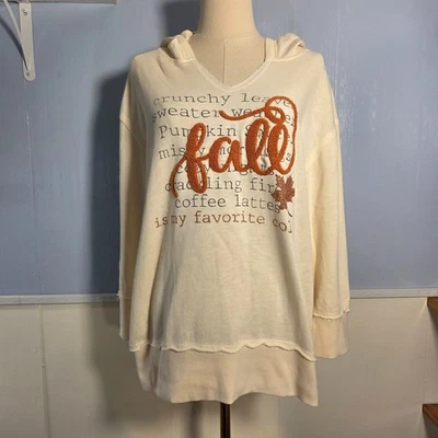 Chaqueta Pullover Ligera Cato Mediana Beige Claro Naranja Otoño Cuello en V Foto 1 de 4