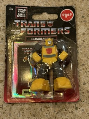 TRANSFORMES Bumblebee Hasbro Micro COLLECTION Toy Figurine + Bonus Card 2024 - Image 1 of 4
