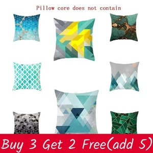 Nordic Style Marble Simple Abstract Geometric Pillowcase For Bedside And Window - Picture 1 of 15