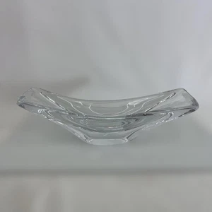 Centrotavola vetro artistico trasparente Daum France design moderno arredamento elegante - Foto 1 di 11