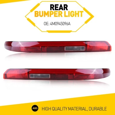 Para Audi Q7 2016-20 con 5 bombilla izquierda+derecha parachoques trasero luz trasera lámpara Foto 1 de 4