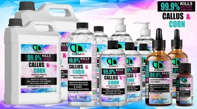 Corn and calluses remover Gel Foot callus removal treatment Hard skin Pedicure - Image 1 of 3