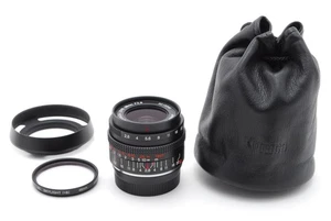 [TOP MINT w/Hood] KONICA M-HEXANON 28mm F2.8 for Leica M Mount LENS From JAPAN - Picture 1 of 24