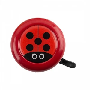 SUNLITE 54mm Alloy Ringer Lever Lady Bug 54mm Red Bike Bell - Picture 1 of 1